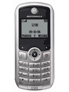 Best available price of Motorola C123 in Botswana