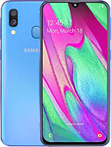 Best available price of Samsung Galaxy A40 in Botswana